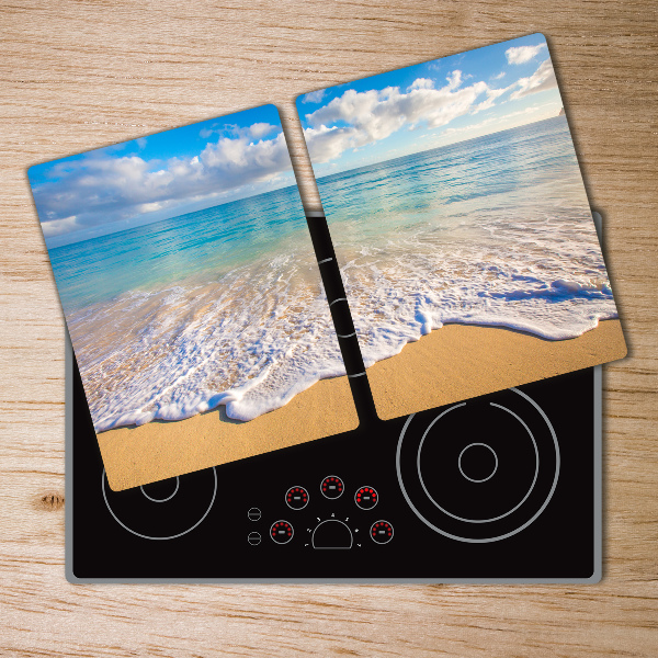 Cutting board Hawaiian beach