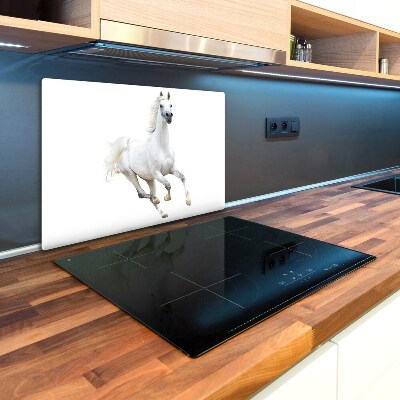 Chopping board White Arabic horse