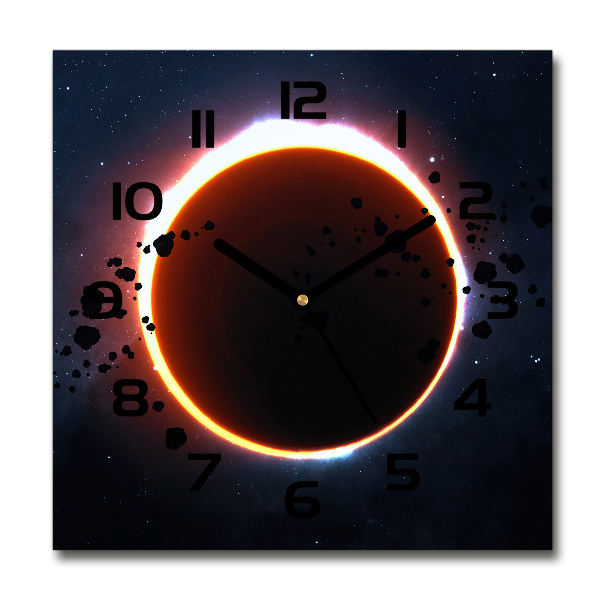 Square kitchen clock Eclipse