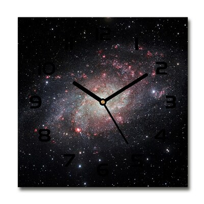 Square kitchen clock Nebula