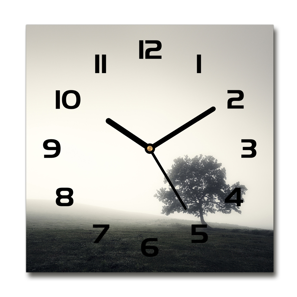 Square kitchen clock Lone Tree