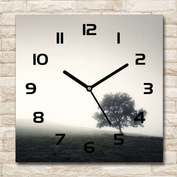 Square kitchen clock Lone Tree