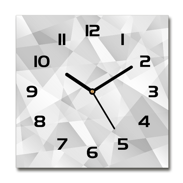 Square wall clock Abstraction Background