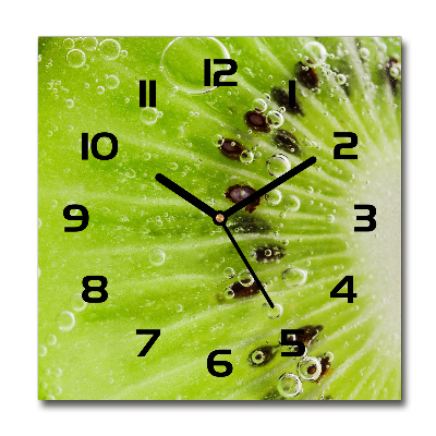 Square wall clock Kiwi