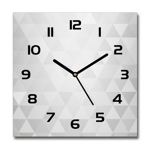 Square kitchen clock Abstraction Background