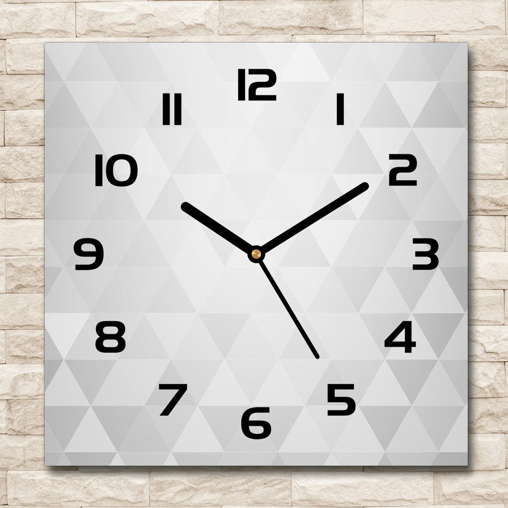 Square kitchen clock Abstraction Background