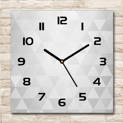 Square kitchen clock Abstraction Background