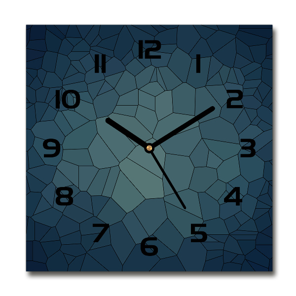 Square kitchen clock Abstraction Background