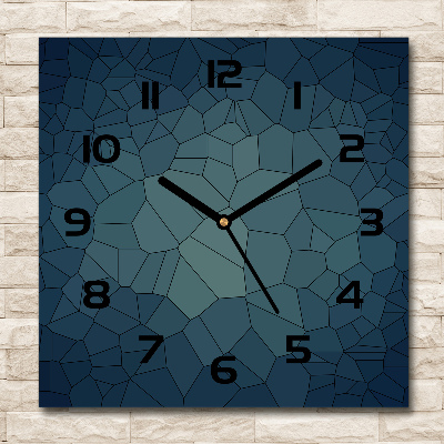 Square kitchen clock Abstraction Background