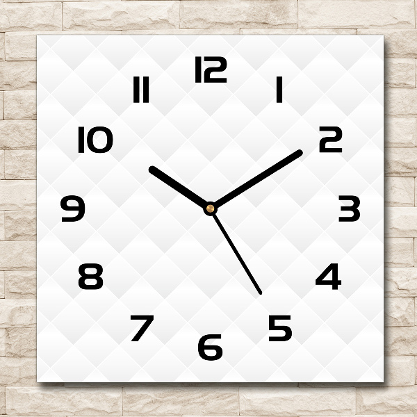 Square wall clock Abstraction Background