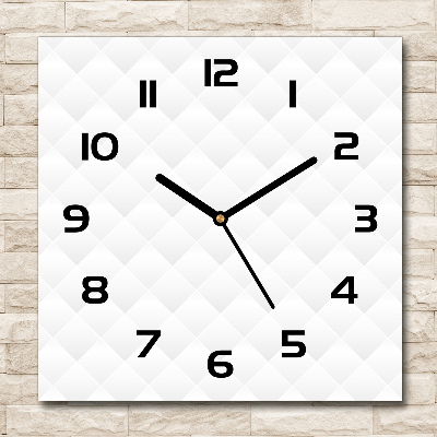 Square wall clock Abstraction Background