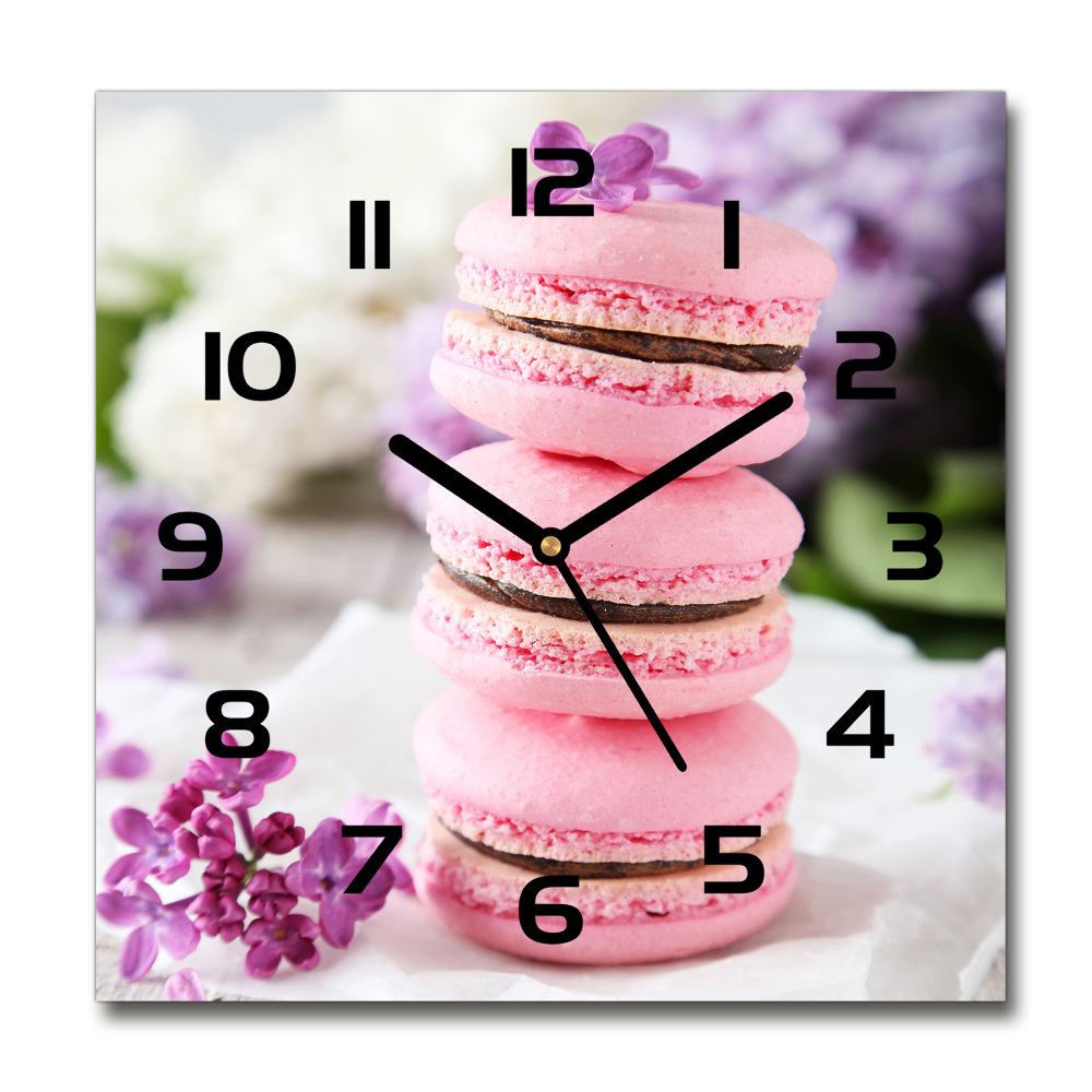 Square wall clock Cookies