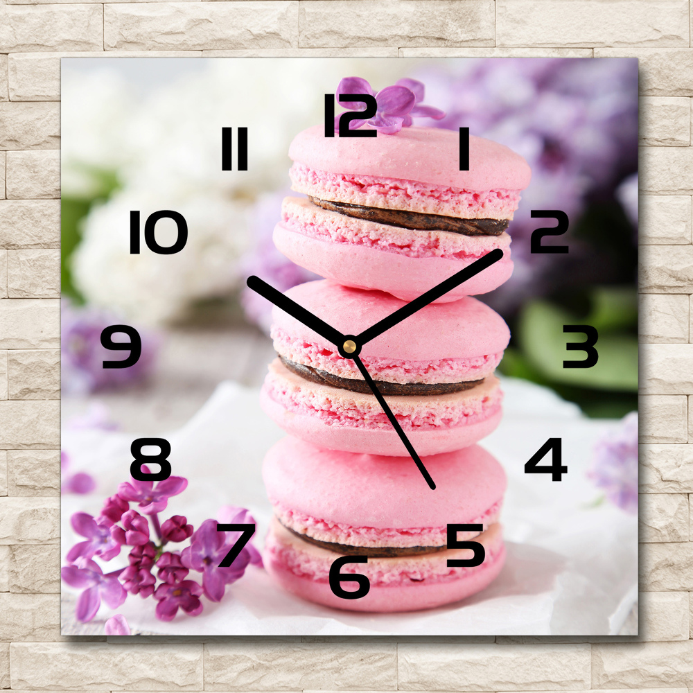 Square wall clock Cookies