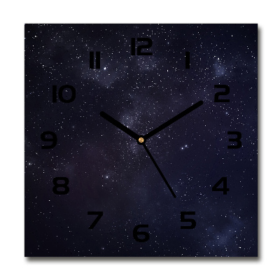 Square wall clock Constellation