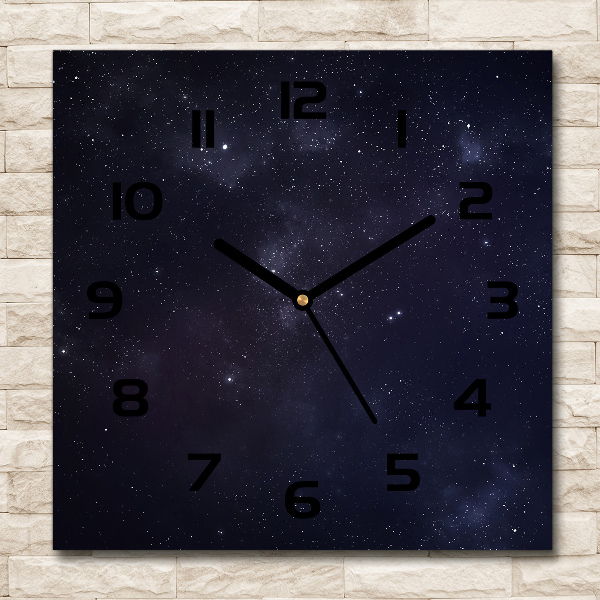 Square wall clock Constellation