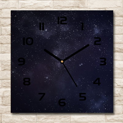 Square wall clock Constellation