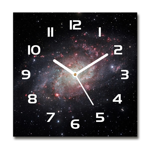 Square kitchen clock Nebula