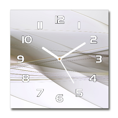 Square wall clock Abstraction