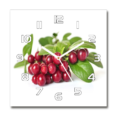 Square wall clock Cowberry