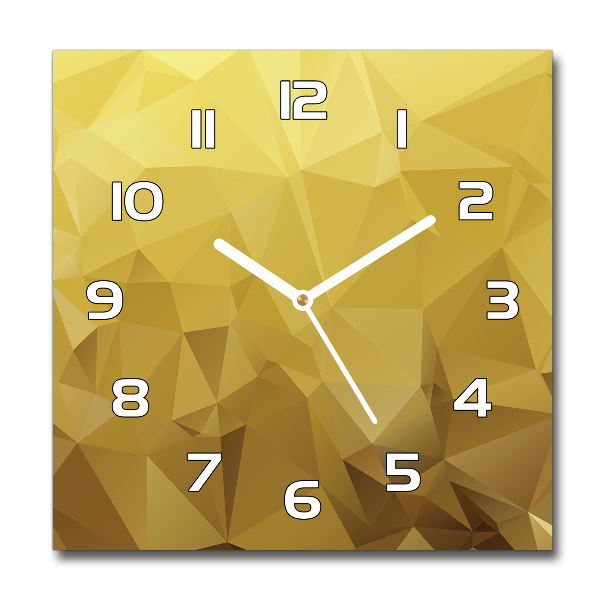 Square kitchen clock Abstraction Background