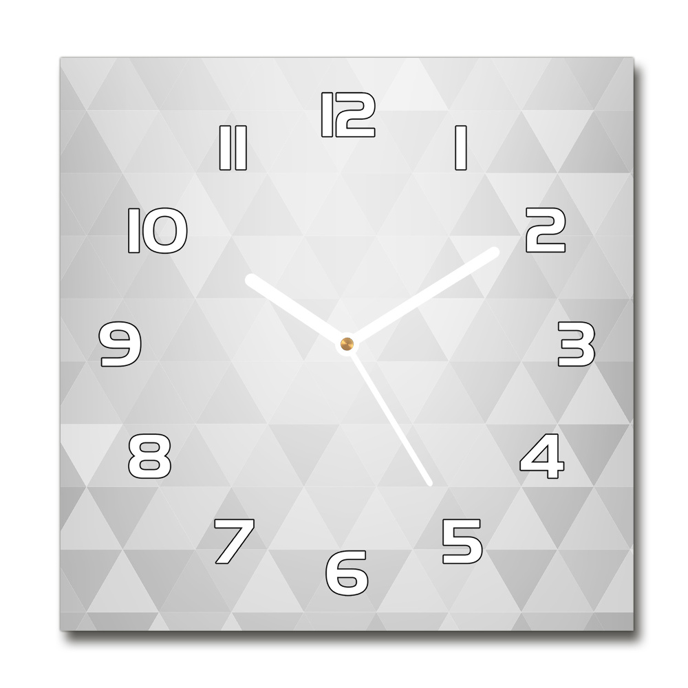 Square kitchen clock Abstraction Background