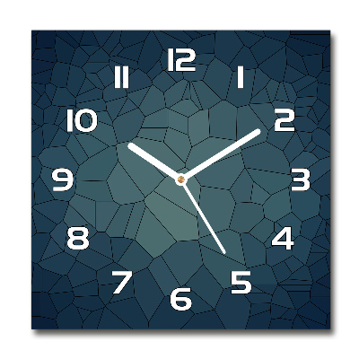 Square kitchen clock Abstraction Background