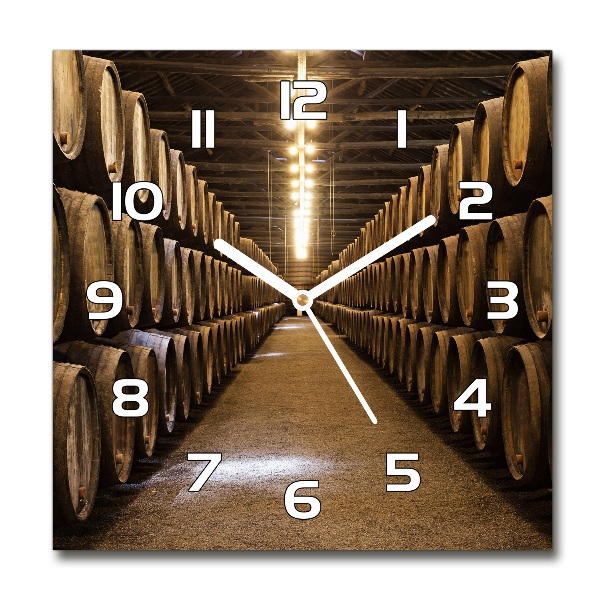 Square kitchen clock Winery in Porto