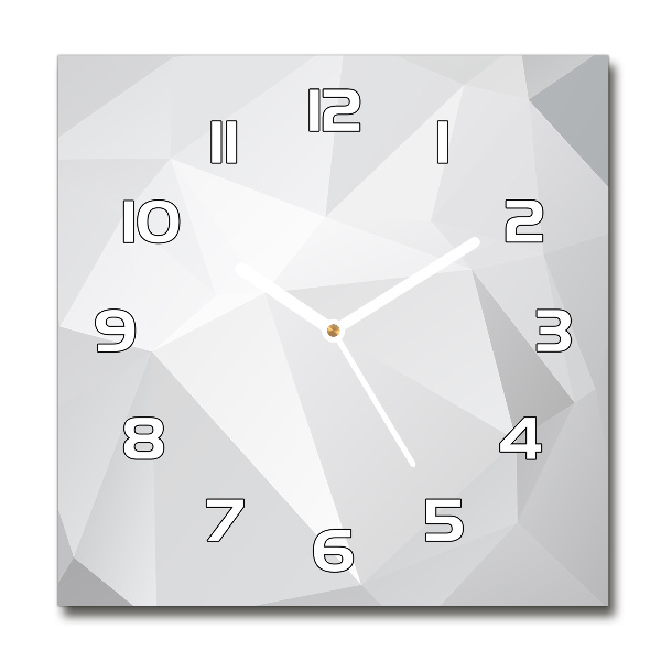 Square wall clock Abstraction Background