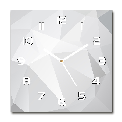 Square wall clock Abstraction Background