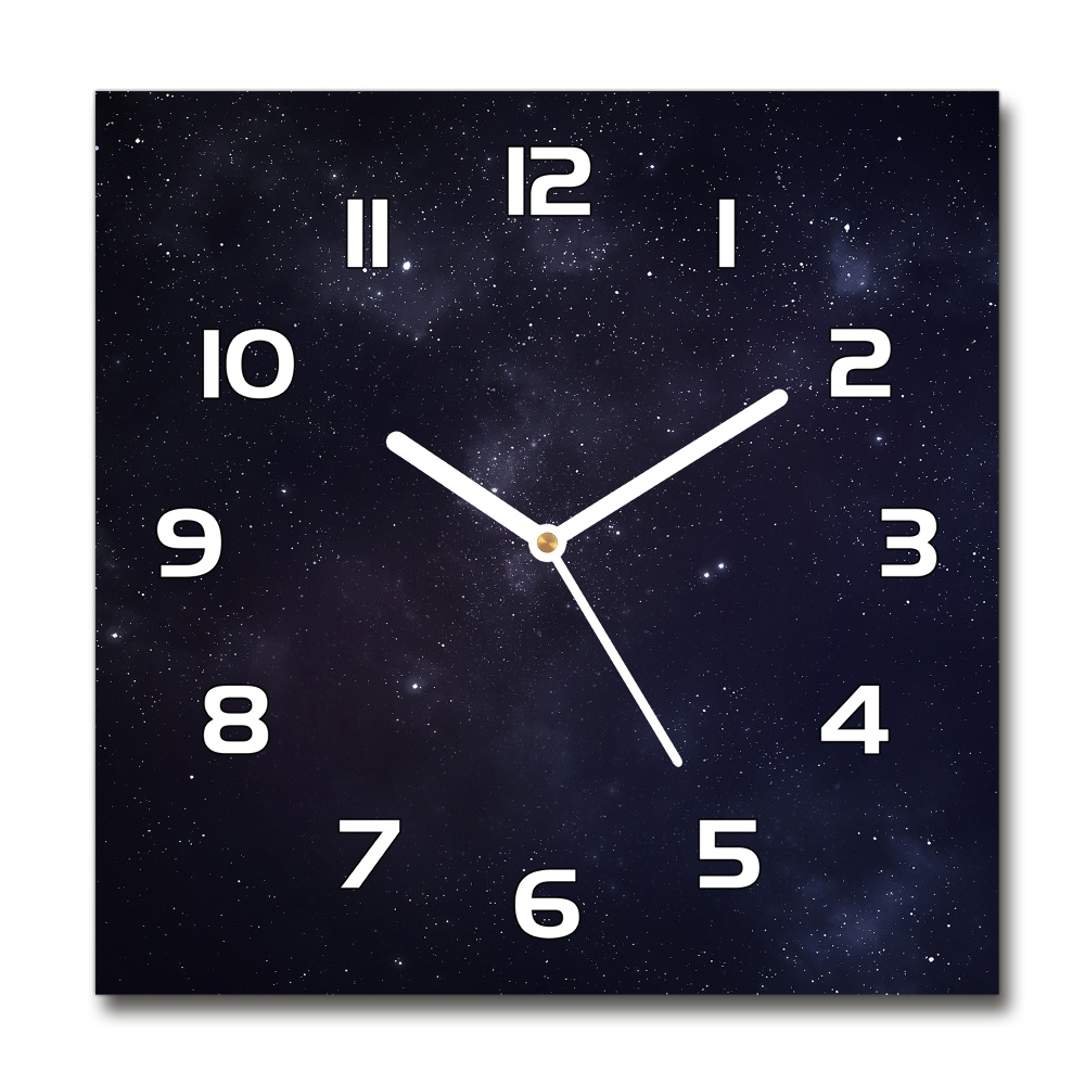 Square wall clock Constellation