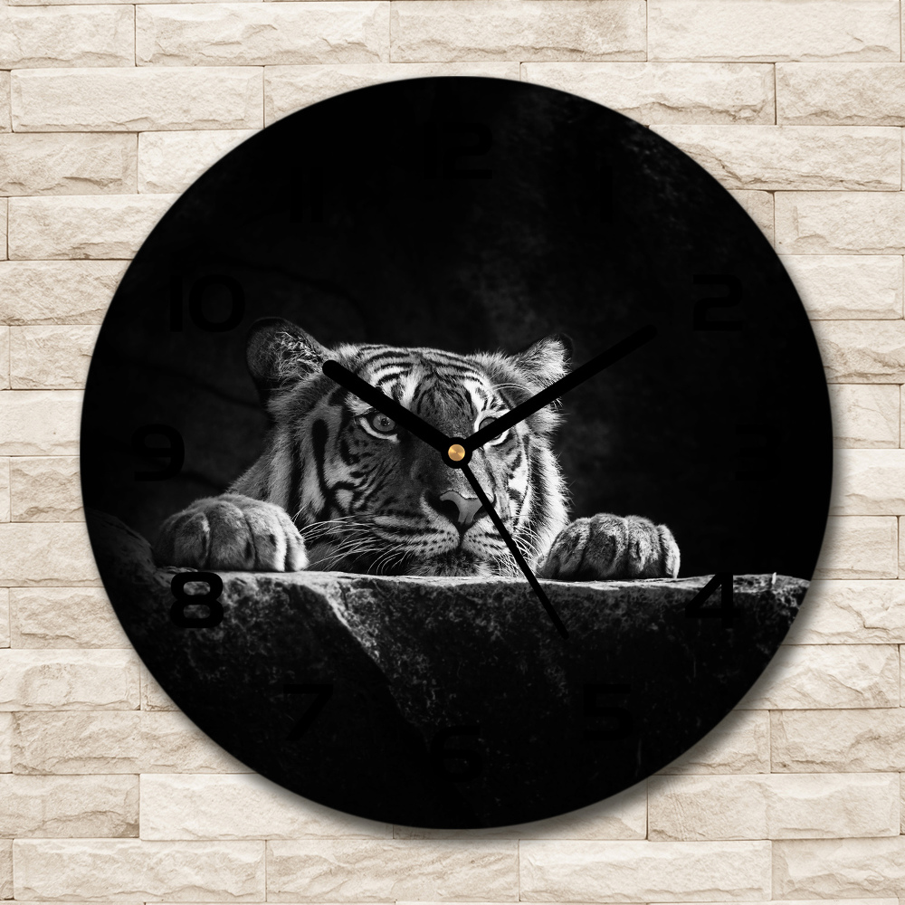 Round wall clock Tiger