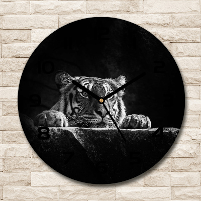 Round wall clock Tiger