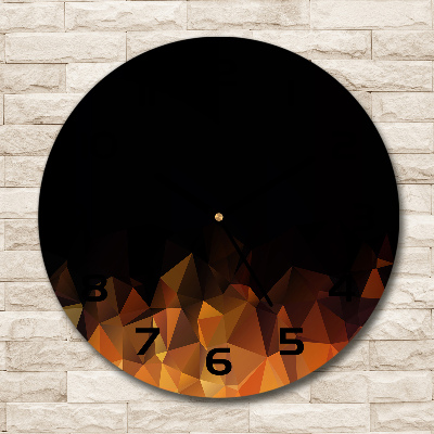 Round wall clock Abstraction