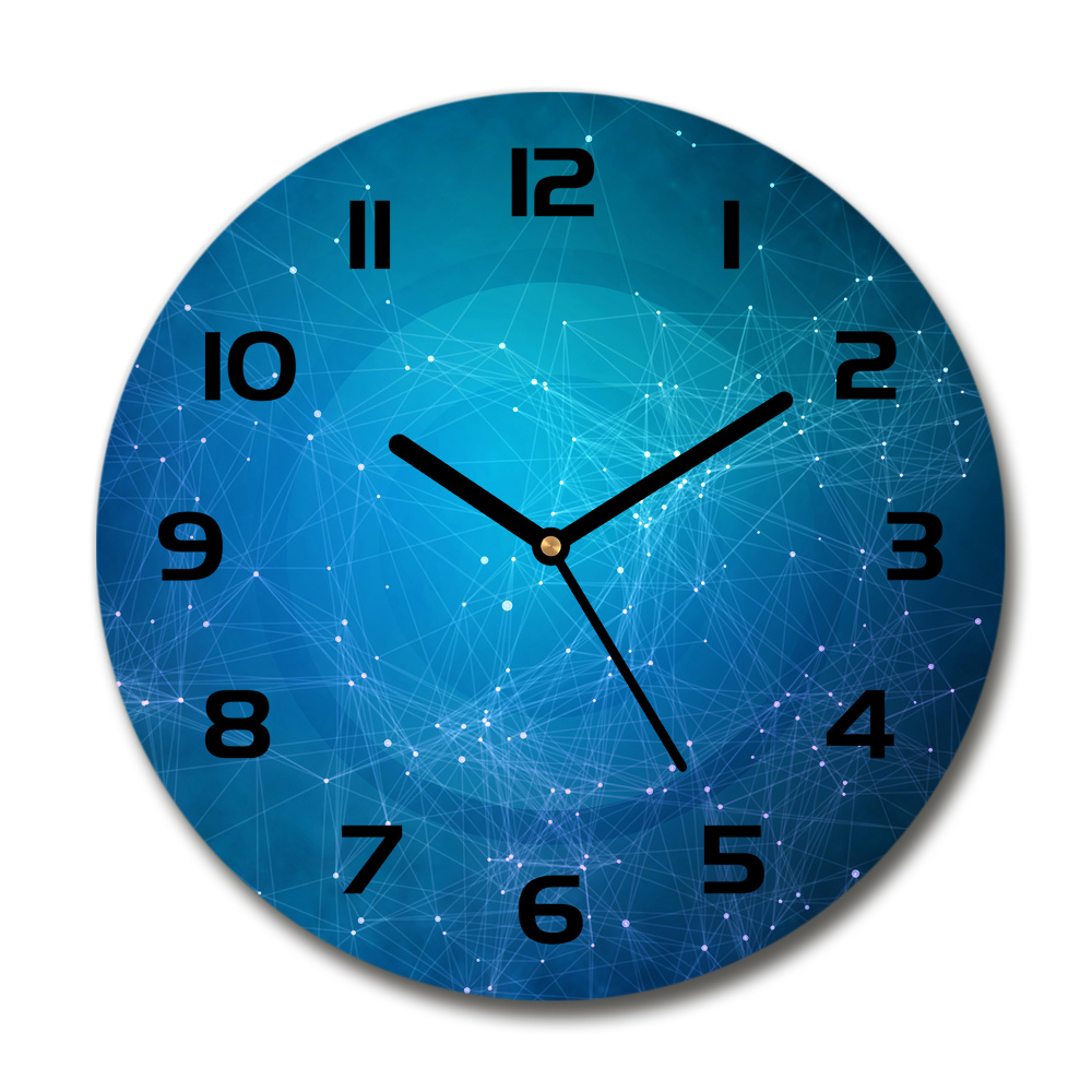 Round wall clock Constellation