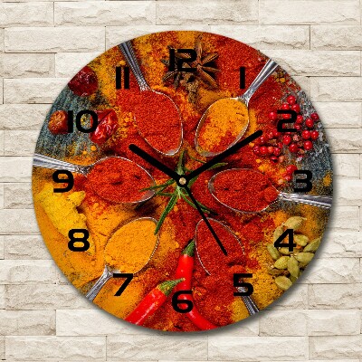 Round wall clock Spices