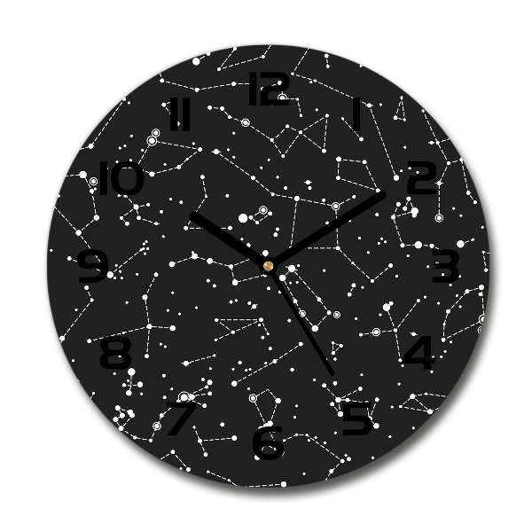 Round wall clock Constellation