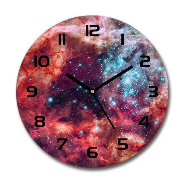 Round wall clock Magellan cloud