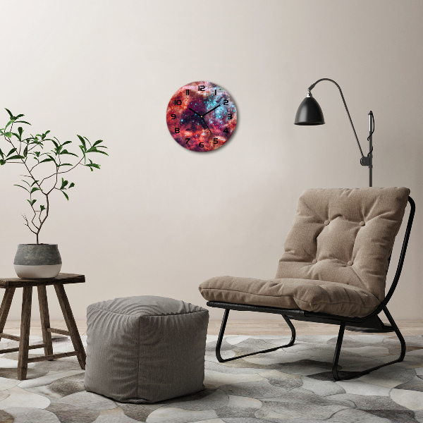 Round wall clock Magellan cloud