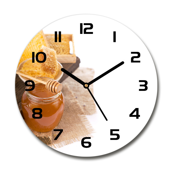 Round wall clock Honey