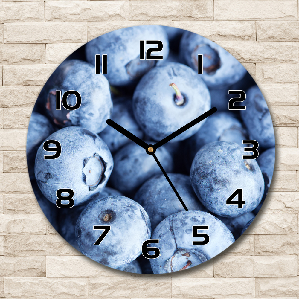 Round wall clock Berries