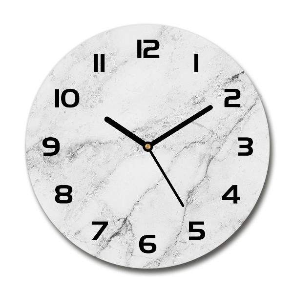 Round wall clock Marble