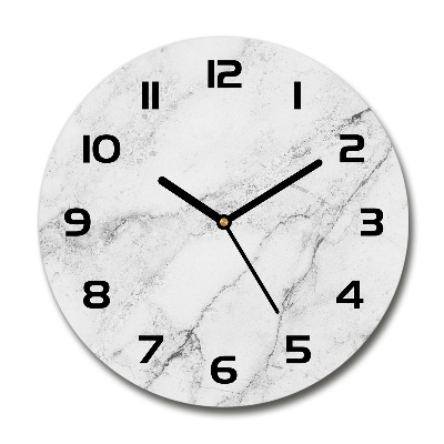 Round wall clock Marble