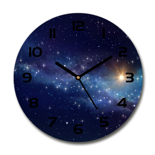 Round wall clock Galaxy