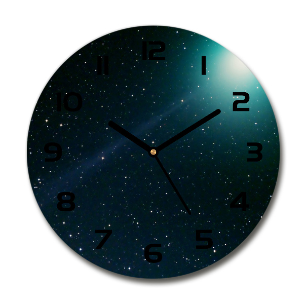 Round wall clock Galaxy