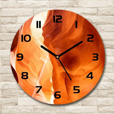 Round wall clock Canyon