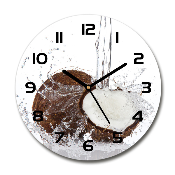 Round wall clock Coconut