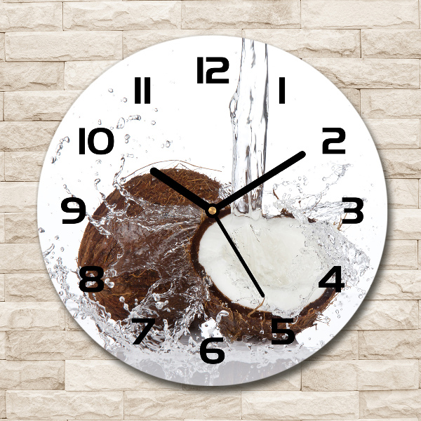 Round wall clock Coconut