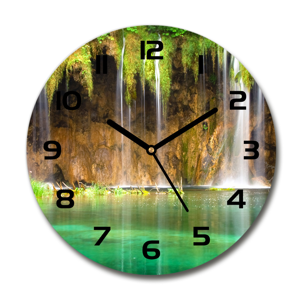 Round wall clock Plitwickie lakes