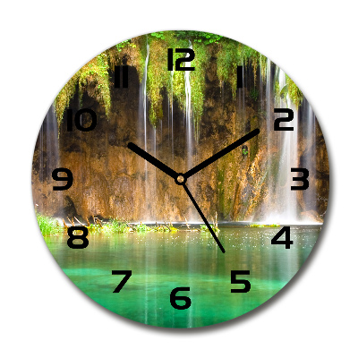 Round wall clock Plitwickie lakes