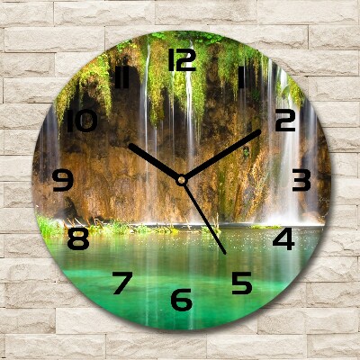 Round wall clock Plitwickie lakes